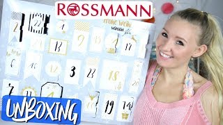 ROSSMANN ADVENTSKALENDER 2017 UNBOXING! Mit Verlosung!