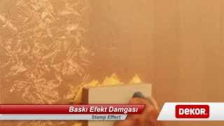 Штамп декоративный с эффектом кожи