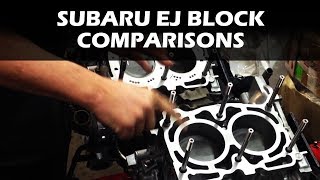 Subaru EJ Block Comparisons