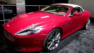 2013 Aston Martin DB9 Volante - Exterior and Interior Walkaround - 2013 New York Auto Show