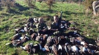 Duck shooting opening morning 2014