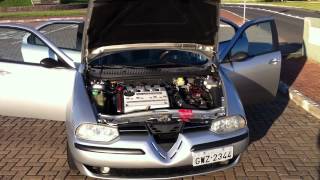 Alfa Romeo 156, exterior, interior, motor e ronco.