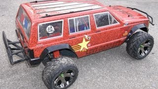 Traxxas Slash 4X4 - "Speckles The Jeep" on 6s