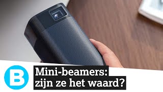 Kunnen deze mini-beamers je TV vervangen?