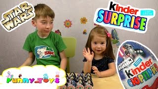 NEW Kinder Surprise STAR WARS | НОВАЯ серия Киндер Сюрприз для мальчиков