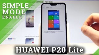 How to Enter Simple Mode in HUAWEI P20 Lite - Minimalistic Look |HardReset.Info