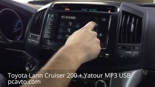 Toyota Land Cruiser 200 + Yatour MP3 USB (pcavto.com)
