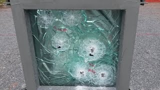 Vidros blindados MDV Glass - teste balistico - Norma Europeia