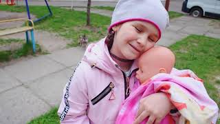 Кукла Беби Бон Настя ПОДКИДЫШ Беби Бон плачет Яна КАК МАМА Crying Baby Born doll
