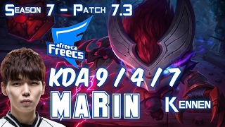AFs MaRin KENNEN vs CAMILLE Top - Patch 7.3 KR Ranked