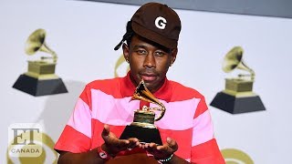 Tyler, The Creator Talks Grammys Win, Kobe Bryant Backstage | FULL PRESSER