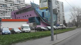 Въезд в Строгино 10 ноября