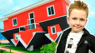 ? Дом перевертыш , батутный парк и РАЗВЛЕЧЕНИЯ ДЛЯ ДЕТЕЙ Изнанка