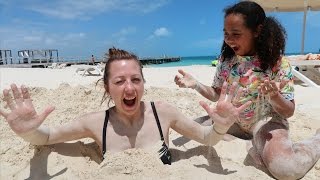 Stuck In Sand On The Beach