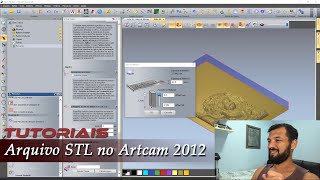 Tutoriais - 04: Relevo no Artcam 2012 - Parte 1 | CNCFloripa #013