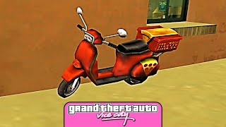 GTA: Vice City - Vehicle Mission: Pizza Boy (Level 1-10) [HD]