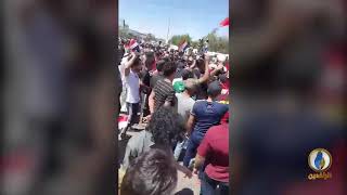 متداول | بدء توافد المتظاهرين إلى "فلكة البحرية" القريبة من مبنى مجلس محافظة البصرة