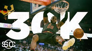 LeBron James will become the youngest player to score 30,000 career points | SportsCenter | ESPN