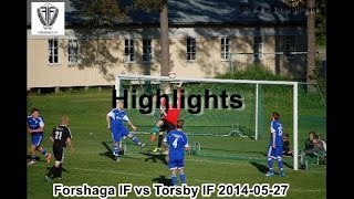 Highlights Forshaga IF vs Torsby IF 2014-05-27