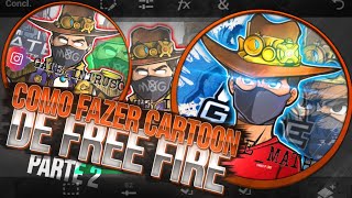 COMO CRIAR SEU CARTOON/AVATAR DE FREE FIRE PELO CELULAR!!! NOVA MODA DO FREE FIRE!!! PART 2