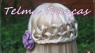 Trança Embutida Arabesco, Loop braid - Telma tranças