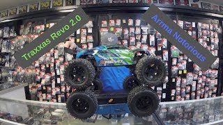 Arrma Notorious and Traxxas Revo 2.0 Comparison
