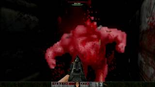 DOOM1 + Brutal Doom v21 + Cacodemon Textures (Lite): DarkRoom Test Run