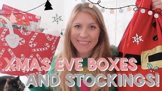 WHAT'S IN MY KIDS CHRISTMAS EVE BOXES AND STOCKINGS | VLOGMAS DAY 20