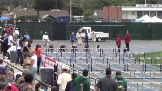 T Rios - VarB 110m H at CIF SS D1 Finals - 5-24-14