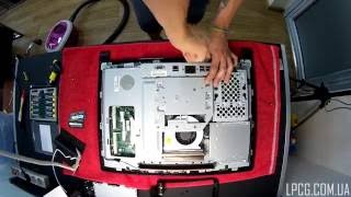 Как разобрать и почистить моноблок Lenovo ThinkCentre Edge 72z
