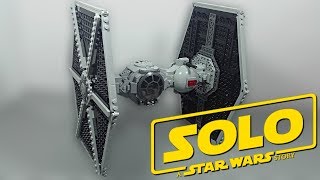 LEGO Solo: A Star Wars Story - Heavy TIE Fighter (TIE/rb) MOC - Review