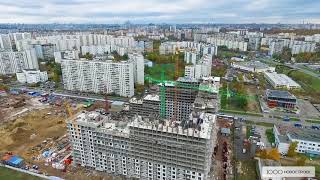 ЖК  "Влюблино" (аэрофотосъемка от 19 октября 2017)