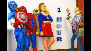 Little Superhero Kids Compilation Video from New Sky Kids - 1 Hour of Super Squad Adventures