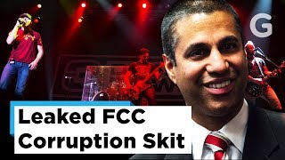 Leaked Video of FCC Chairman Ajit Pai's "Funny" Skit