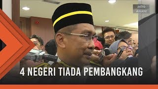 4 negeri tiada pembangkang