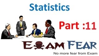 Maths Statistics part 11 (Example Median of grouped data) CBSE class 10 Mathematics X