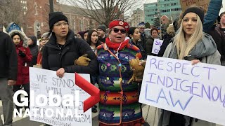 Global National: Feb. 14, 2020 | Pressure mounts on Canadian feds to take action on rail blockades