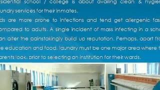BLUE RAY SERVICES  On Site Laundry Service  Facility