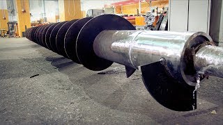 Ремонт хвостовика шнека перегружателя