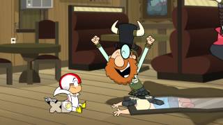 "Bwar & Peace" Clip 1 - "Kick Buttowski-Suburban Daredevil" 2x25