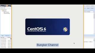 install centos on proxmox