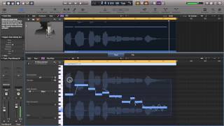 Logic Pro X Flex Pitch e Strip Silence Tutorial italiano 02