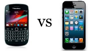 Blackberry 9900 vs iPhone 5 - что удобнее ? Soft CLub