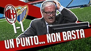 DIRETTASTADIO 7GOLD - DS 7Gold -  (MILAN MALAGA 1-1) Crudeli lascia lo studio