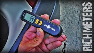 Полезные товары из китая/Толщиномер краски RICHMETERS GY910/Автоподбор