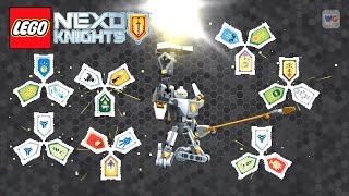 NEW! Nexo Knights Battle Suit Triangulator Combo Power Shields