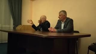 Встреча общественников в Москве с Барахом Чемурзиевым и Закри Мамиловым.