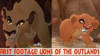 Lion Guard: First Clip - Lions of the Outlands! Zira, Nuka, Kovu and Vitani are back!