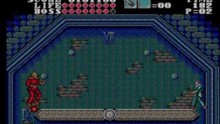Master of Darkness [Sega Master System]  - Boss 3 - Count Massen - No Damage