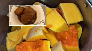 AYOTE EN MIEL/calabaza en miel